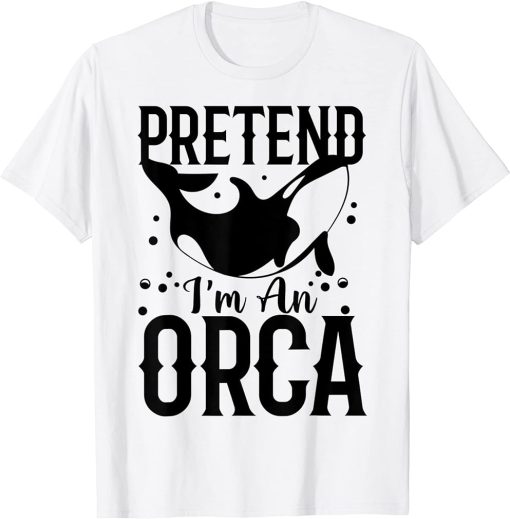 Funny Orca Lover Graphic for Women Men Kids Whale T-Shirt