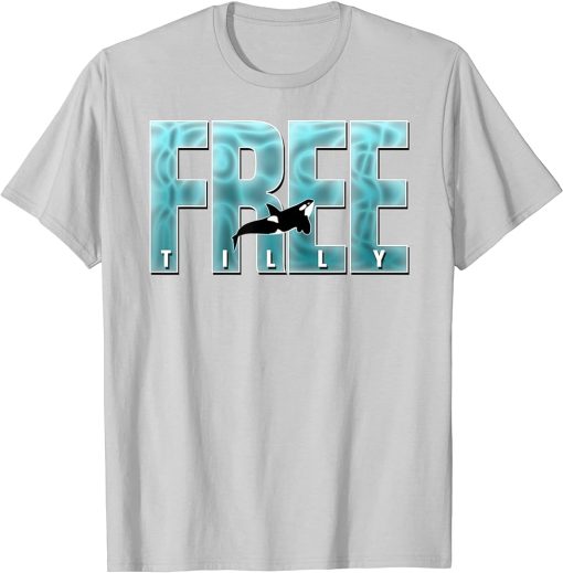 FREE TILLY Blackfish Killer Whale Orca Save the Whales SHIRT